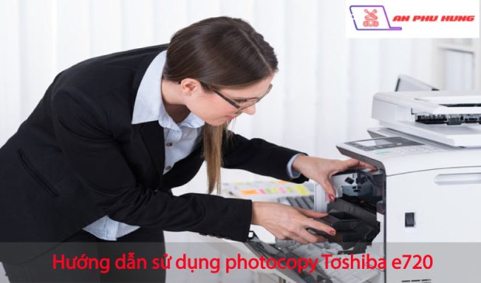 Hướng dẫn sử dụng photocopy sách máy Toshiba e720